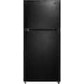 Frigidaire - 19 Cu. Ft. Garage Ready Top Freezer Refrigerator - Black