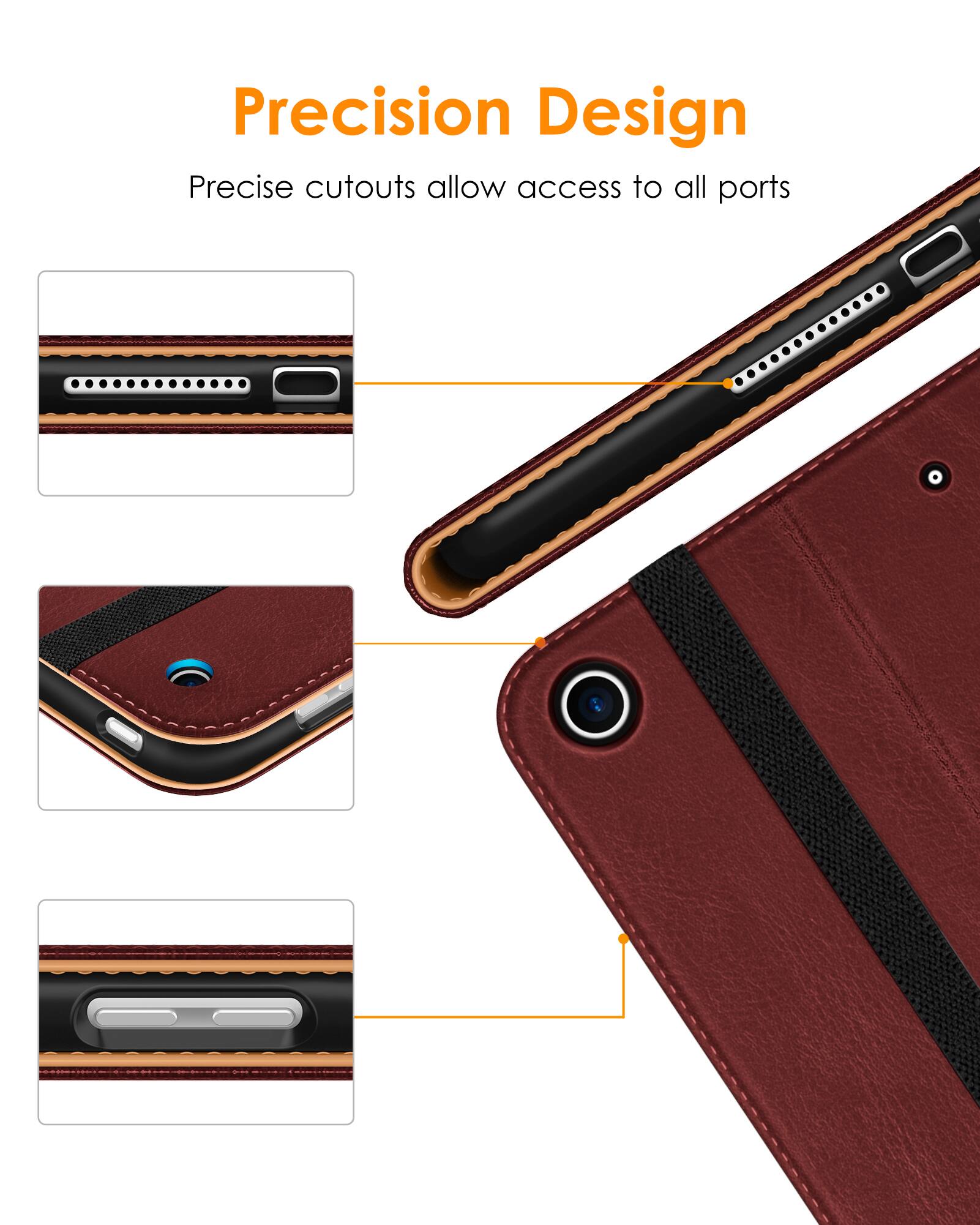 Precision Design  
Precise cutouts allow access to all ports