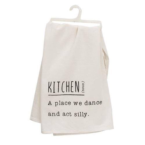 KITCHEN (noun)  
A place we dance and act silly.