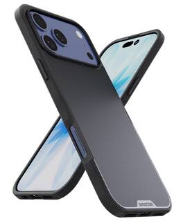 Smartish - iPhone 17 Pro Max MagSafe Case - Gripmunk Protective Slim Grip Magnetic Cover - Black Tie Affair