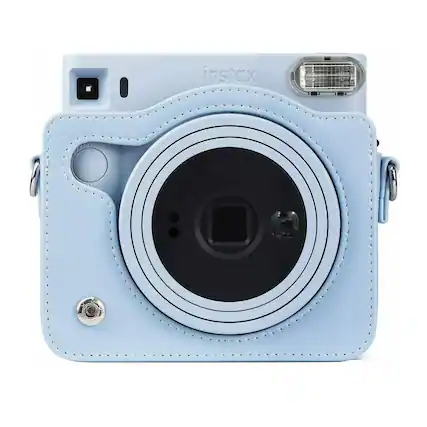 Front. Fujifilm - Instax Square Film Twin Pack (40 Exposures) with Case and Storage Box.