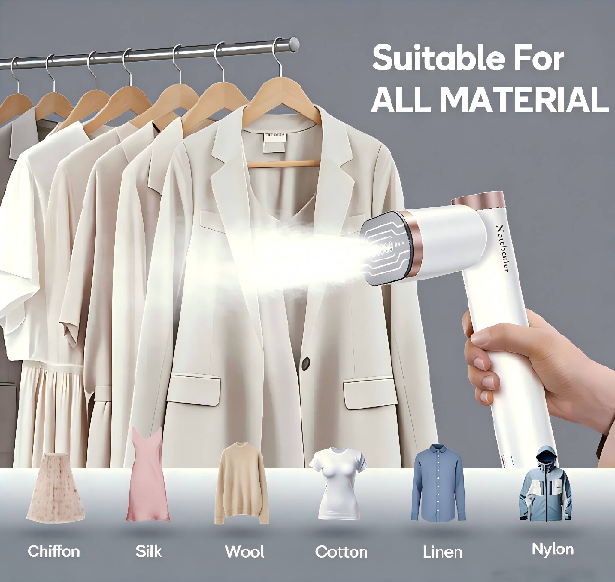 Suitable For ALL MATERIAL

20860

Netthenler

Chiffon Silk Wool Cotton Linen Nylon