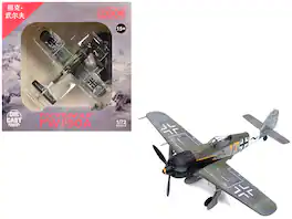 Legion - Focke-Wulf Fw 190A Aircraft Yellow 17 24-Victory Ace Willi Unger 12./JG 3 Udet Germany (1944) German Luftwaffe 1/72 - Multicolor