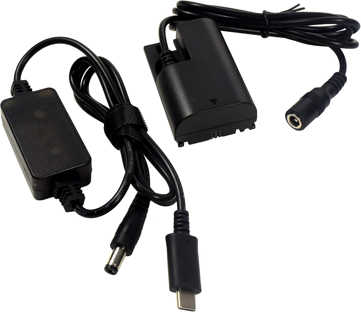 Back. HQRP - HQRP USB-C DC Converter for Canon ACK-E6 ACKE6 EOS 60D 70D, 5D Mark II, 5D Mark III, 5DS 5DS-R 6D, 6D Mark II 7D Camera.