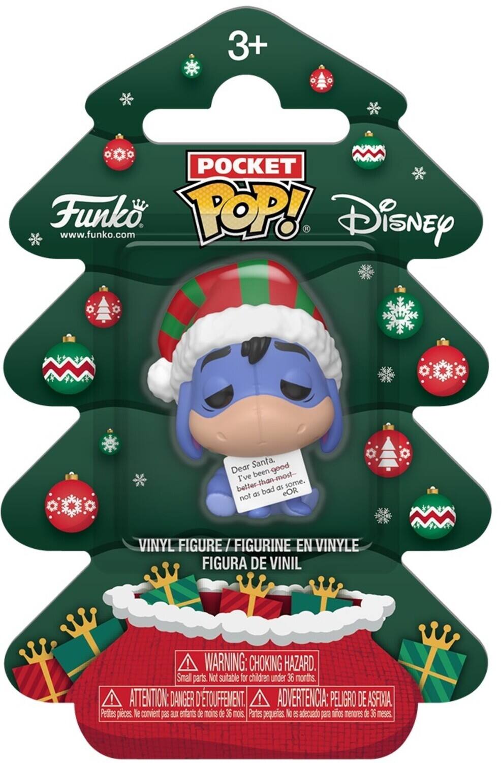 Photos - Action Figures / Transformers Funko Pocket POP! Disney Holiday Tree: Winnie the Pooh - Eeyore - COLLECTIBLES - Multicolor 889698860802