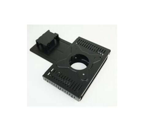 Front. Dell - KY1V8 Wyse Mounting Adapter - For Monitor, Zero Client - Black - Black.