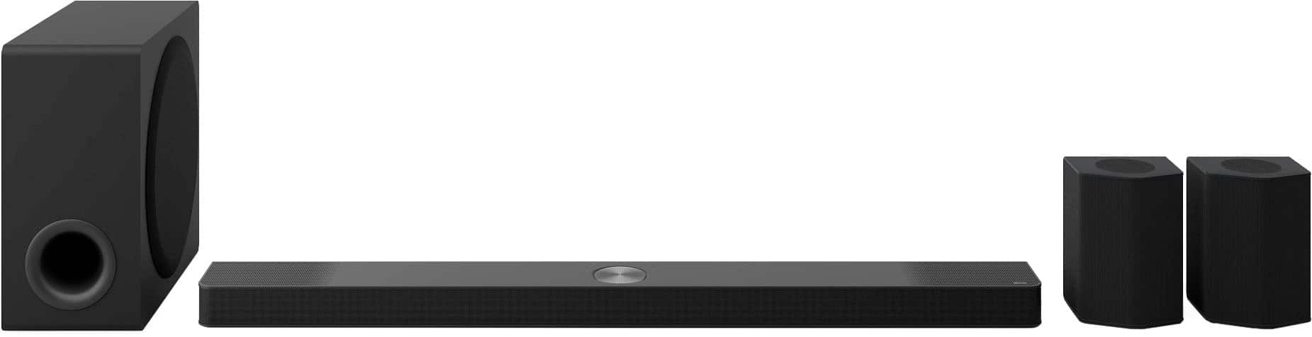Alt View 14. LG - 9.1.5-Channel S95TR Home Theater Soundbar with Wireless Subwoofer and Rear Speakers, Dolby Atmos, WOW Orchestra - Black.