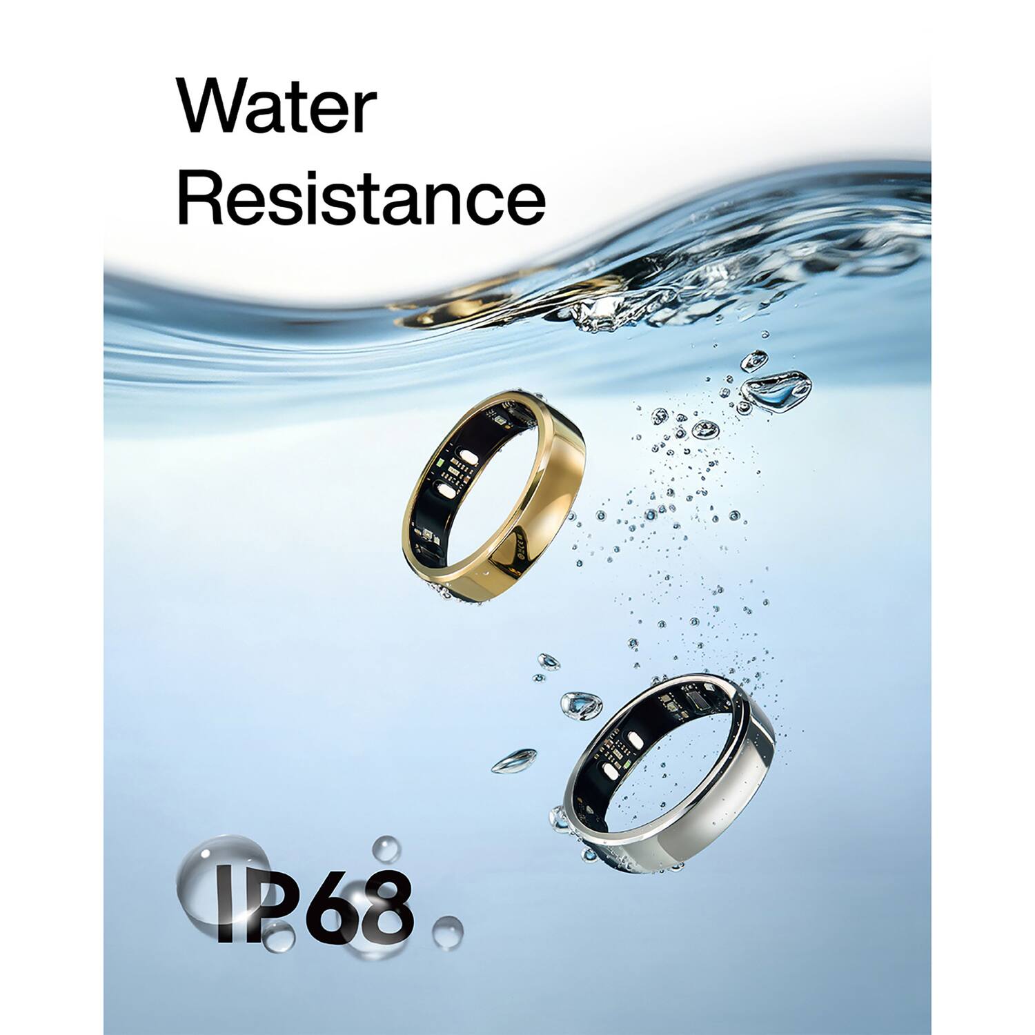 Water Resistance  
IP68