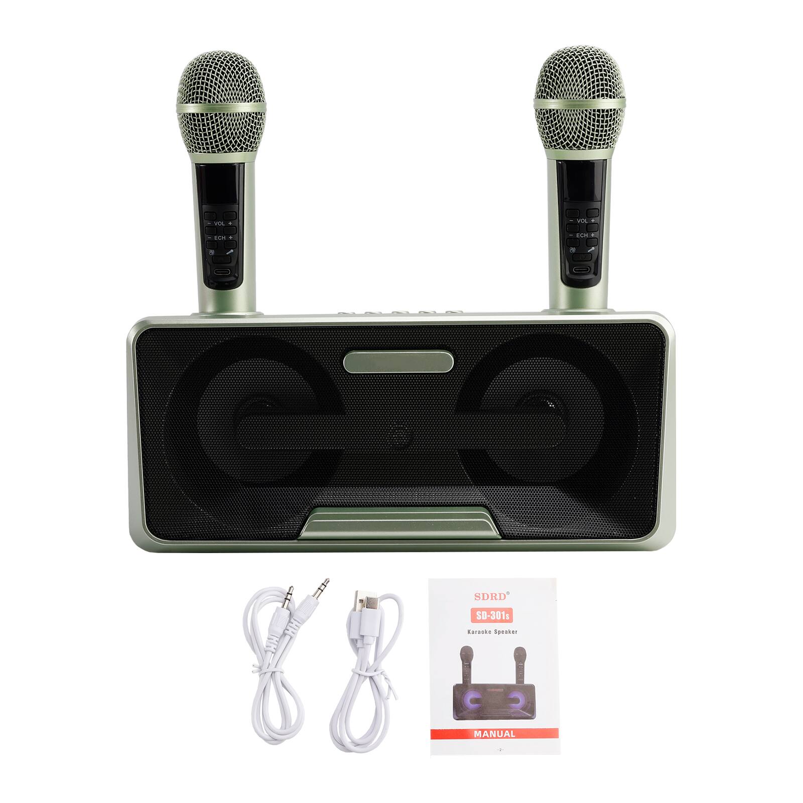 SDRD SD-301s Karaoke Speaker  
Manual