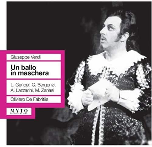 Verdi / Gencer / Bergonzi / Lazzarini / Fabritis - Un Ballo in Maschera   - COMPACT DISCS [CD] price history on PriceWatchPro