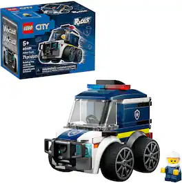 LEGO - City Rides – Police Truck Building Toy 60481