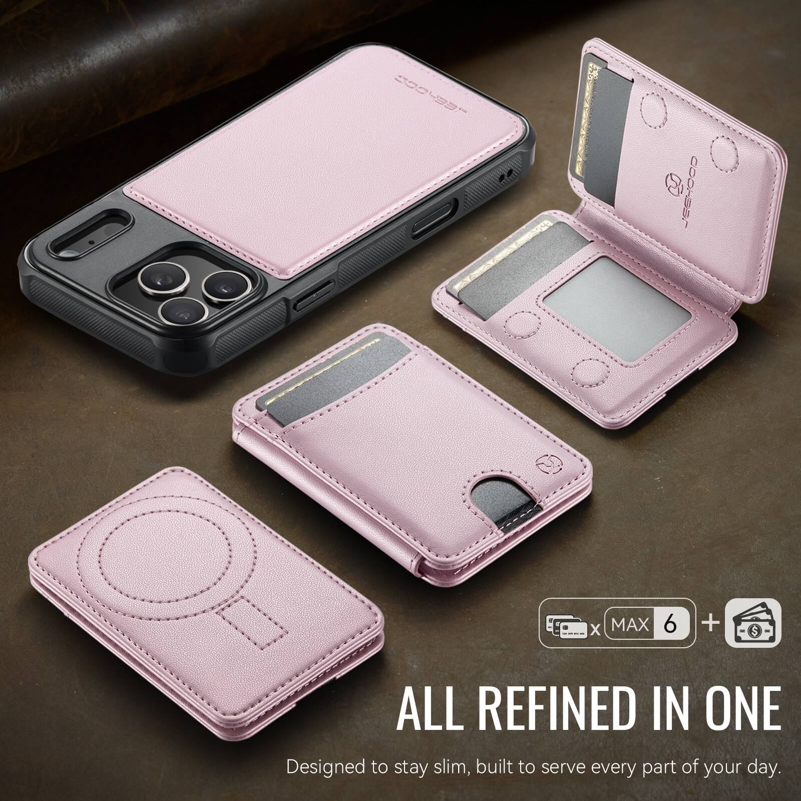 J009 00016u7 X MAX 6 + $ ALL REFINED IN ONE  
Designed to stay slim, built to serve every part of your day.