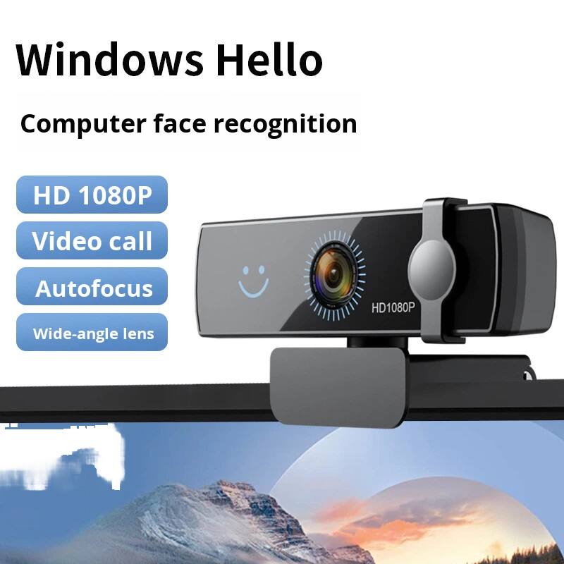 Windows Hello  
Computer face recognition  
HD 1080P  
Video call  
Autofocus  
Wide-angle lens