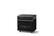 Angle. Viking - 36 in. Wide 6 Burner Dual Fuel Sealed Burner Range - Onyx.