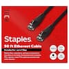 TECH Staples
50 ft Ethernet Cable
Everyday Use - up to 1 Gbps
Deliver fast, consistent, and secure internet in the office or at home. Compatible with modems, PCs, laptops, smart TVs, gaming consoles, and other devices.
CAT 6
RJ45 to RJ45
BLACK
10 CORDS