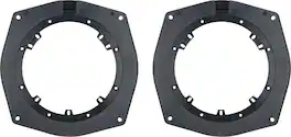 Metra - Speaker Adapter Plate for Land Rover 2015-2024 Vehicles (2-Pack) - Black