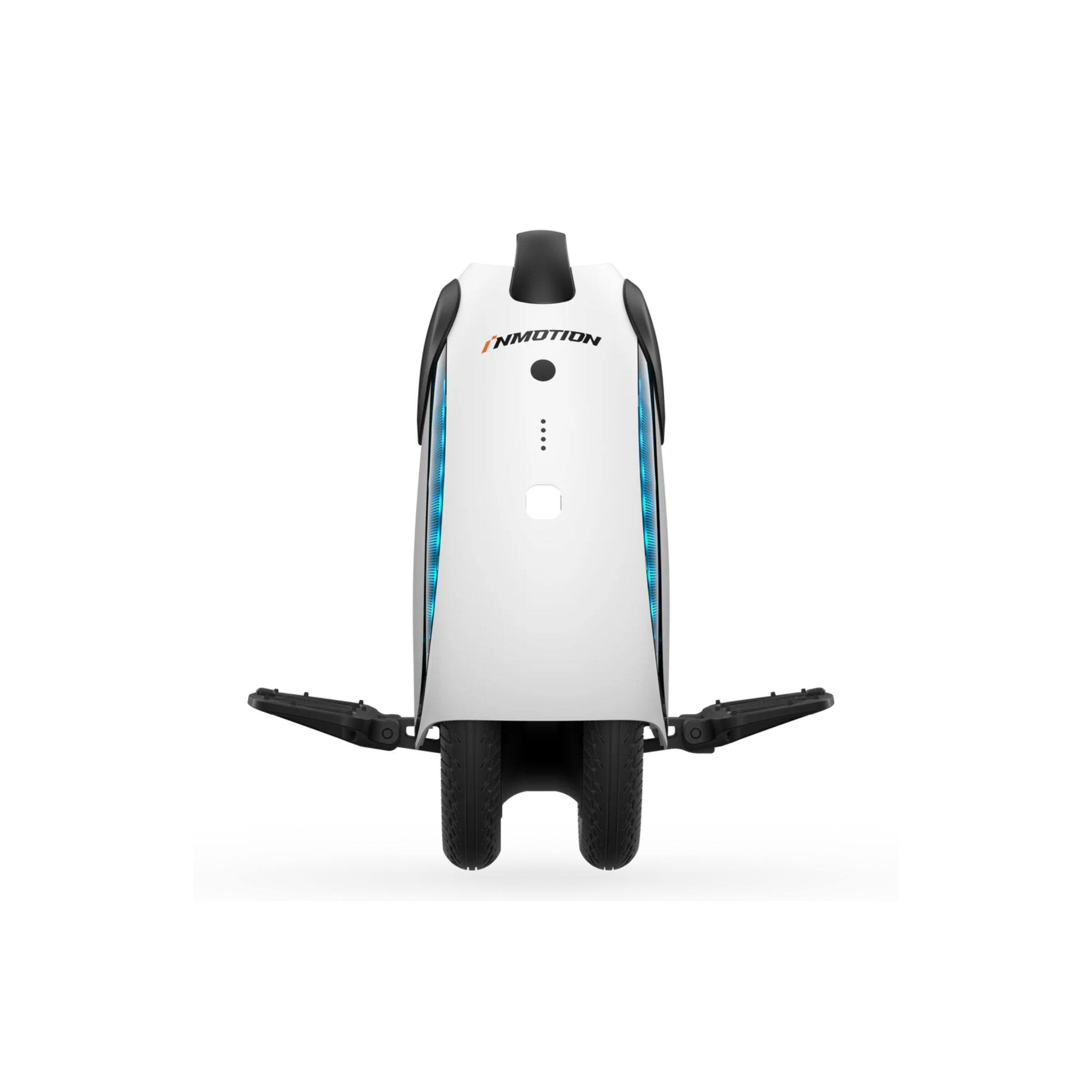 Left. INMOTION - Inmotion E20 Electric Unicycle - White.