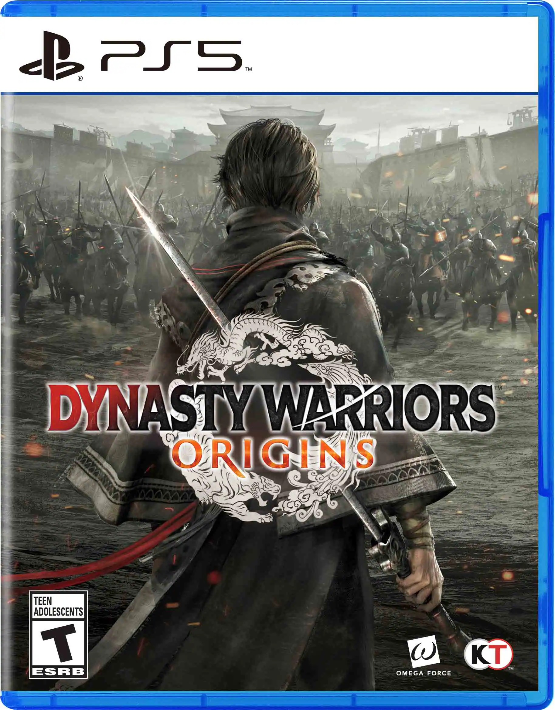 PS5 Dynasty Warriors Origins Teen Adolescents T ESRB w Omega Force KT M - T (Teen 13+)