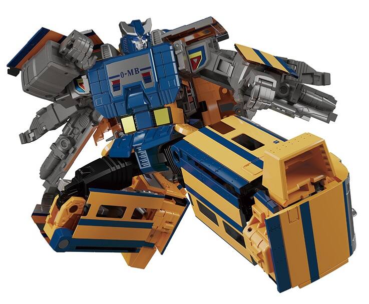 Alt View 7. Transformers - MPG-07 Trainbot Ginoh Raiden Combiner | Transformers Masterpiece G.