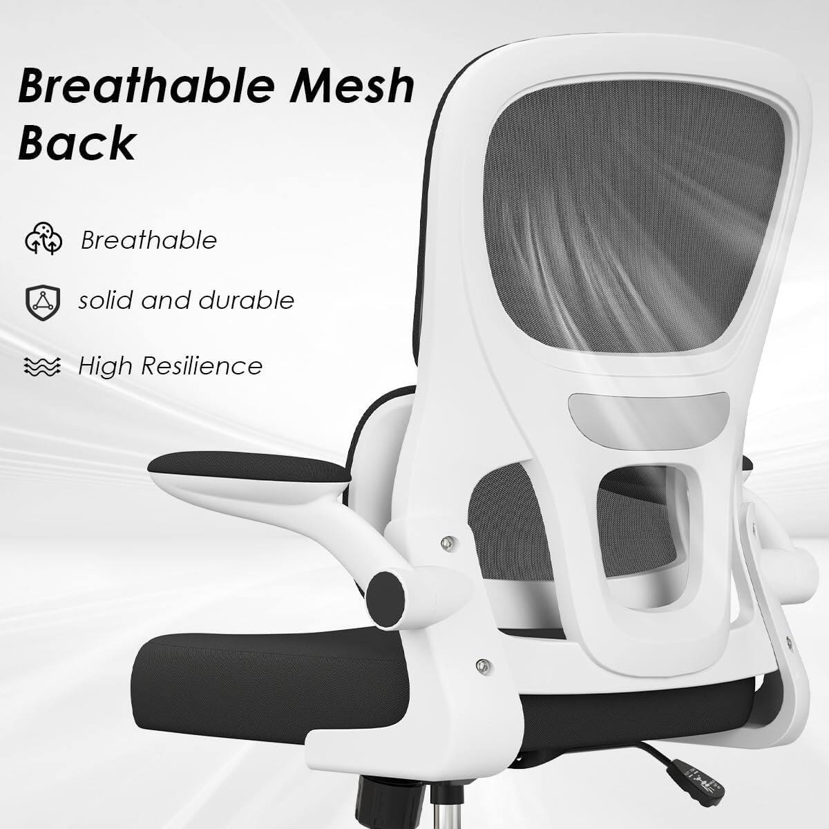 Breathable Mesh Back

- Breathable
- Solid and durable
- High Resilience