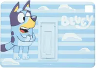 Disney - Bluey Case for Apple Ipad 10.2" (7th, 8th & 9th Gen) - Blue print - Front_Zoom