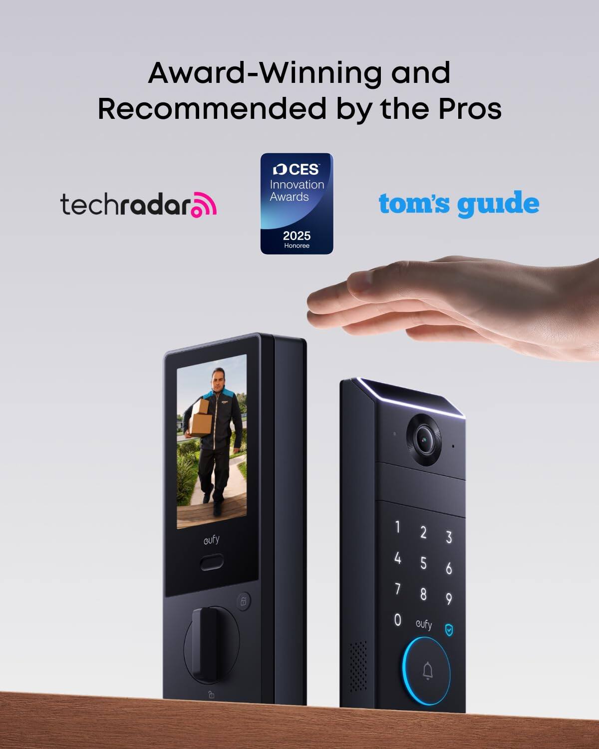 Award-Winning and Recommended by the Pros

techradar

CES Innovation Awards 2025 Honoree

tom's guide

oufy