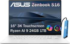ASUS Zenbook S16
16" 3K Touchscreen Ryzen AI 9 24GB 1TB
ASUS Zenbook
ASUS Lumina OLED
ist Computers