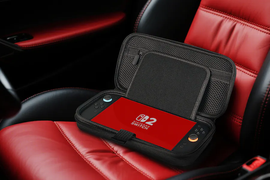 NEXT Deluxe Go Travel Carry Case for Nintendo Switch 2 & Switch Gray NX ...