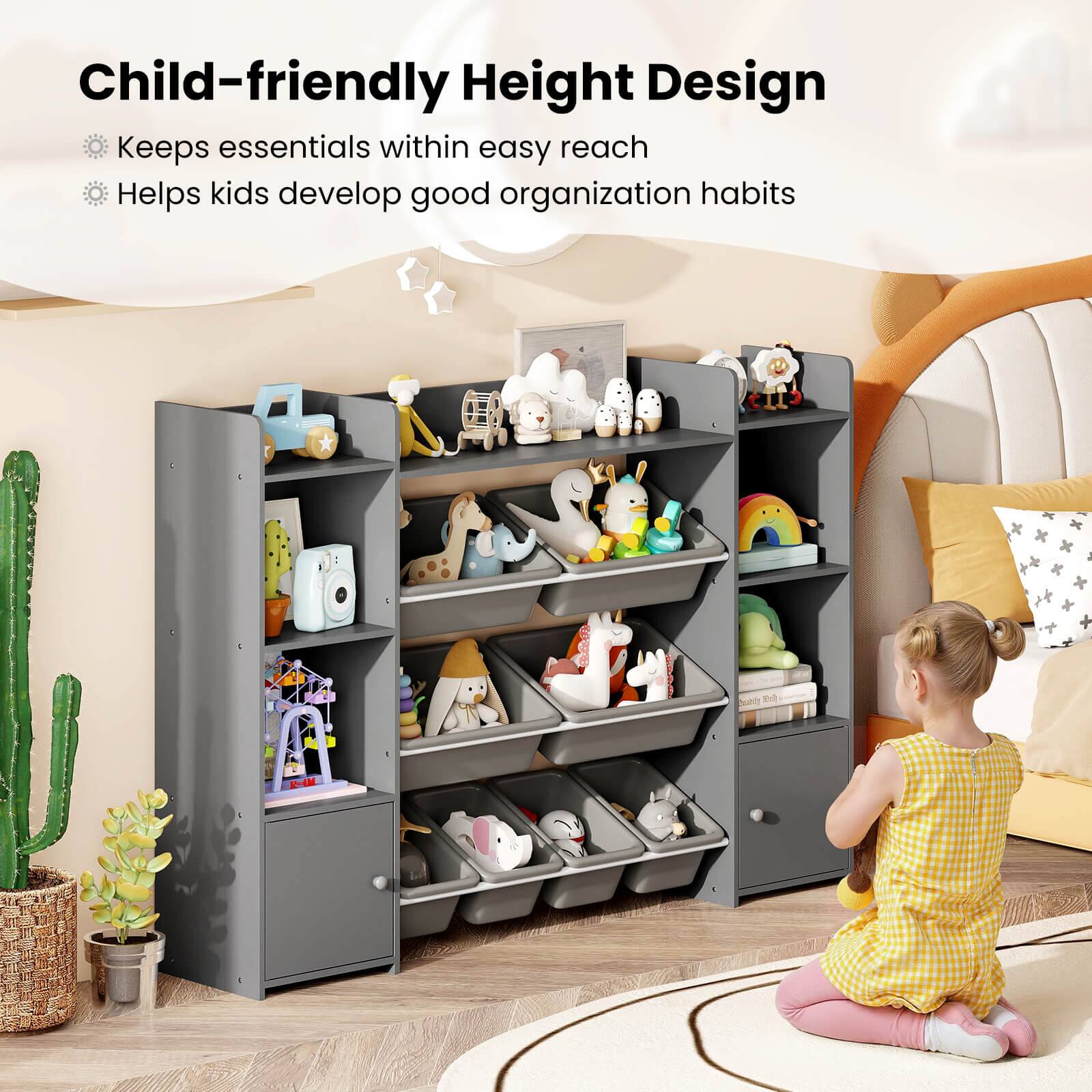Child-friendly Height Design

- Keeps essentials within easy reach
- Helps kids develop good organization habits
