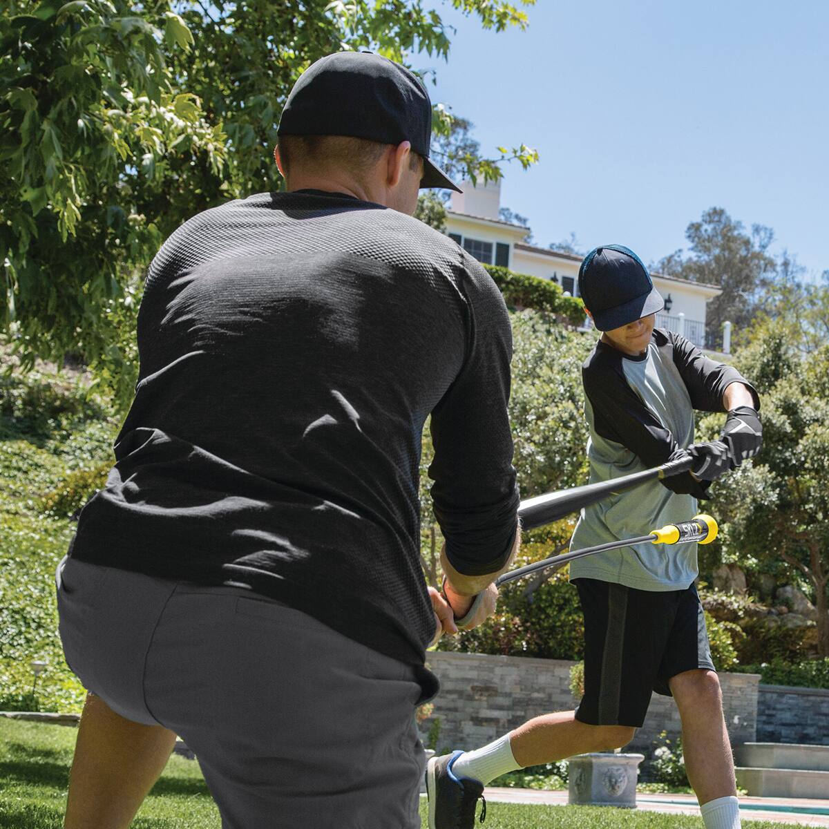 Alt View 2. SKLZ - SKLZ Baseball Target Swing Trainer - Black/Yellow - Black/Yellow.