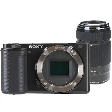 SONY
E-mount
α
70-55
1:5-6.3/55-210
Optical SteadyShot