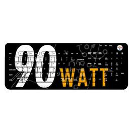 Keyscaper - T.J. Watt Pittsburgh Steelers Wireless Keyboard - Black