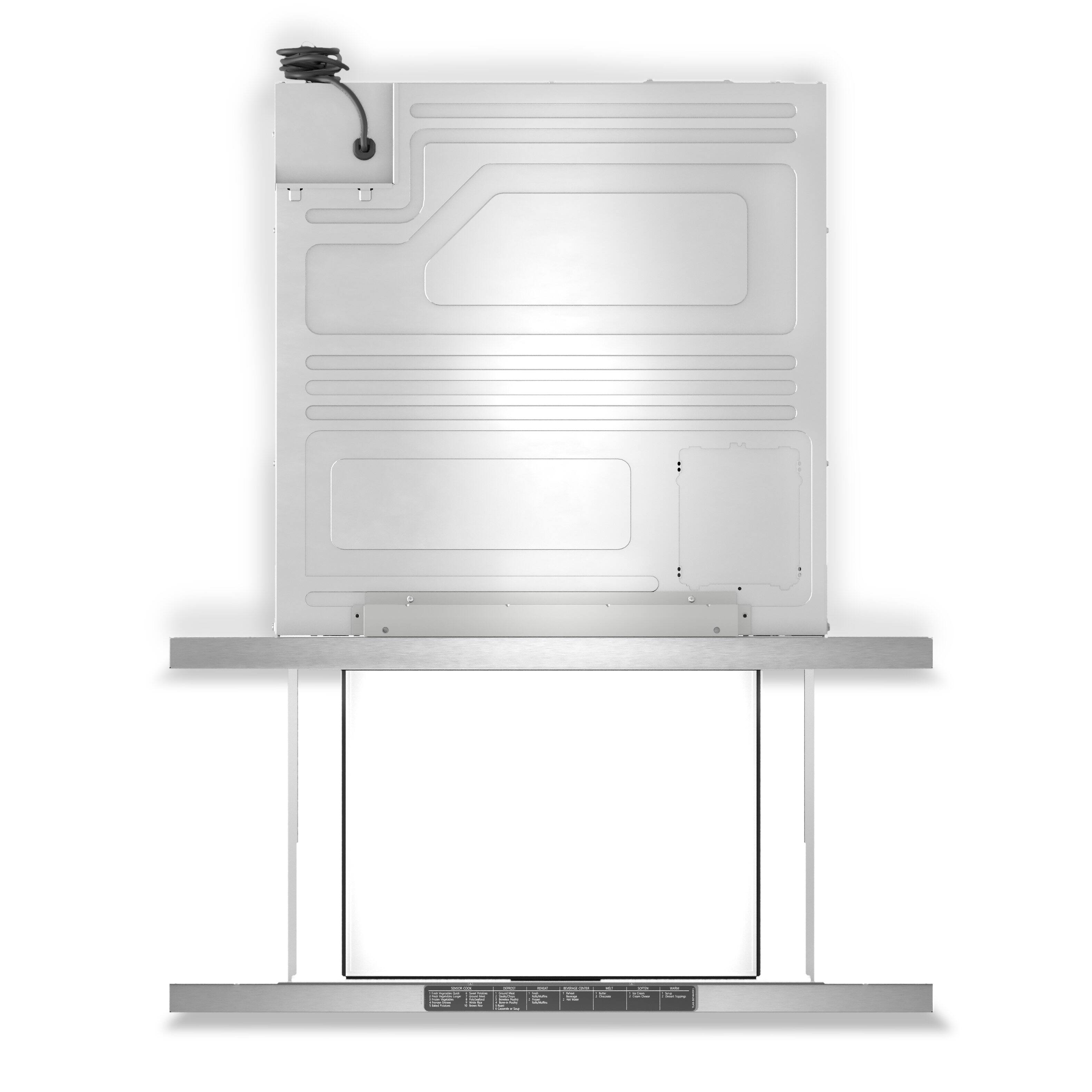 Alt View 13. Thor Kitchen - 1.2 cu.ft. Built-in Microwave Drawer - Stainless steel.