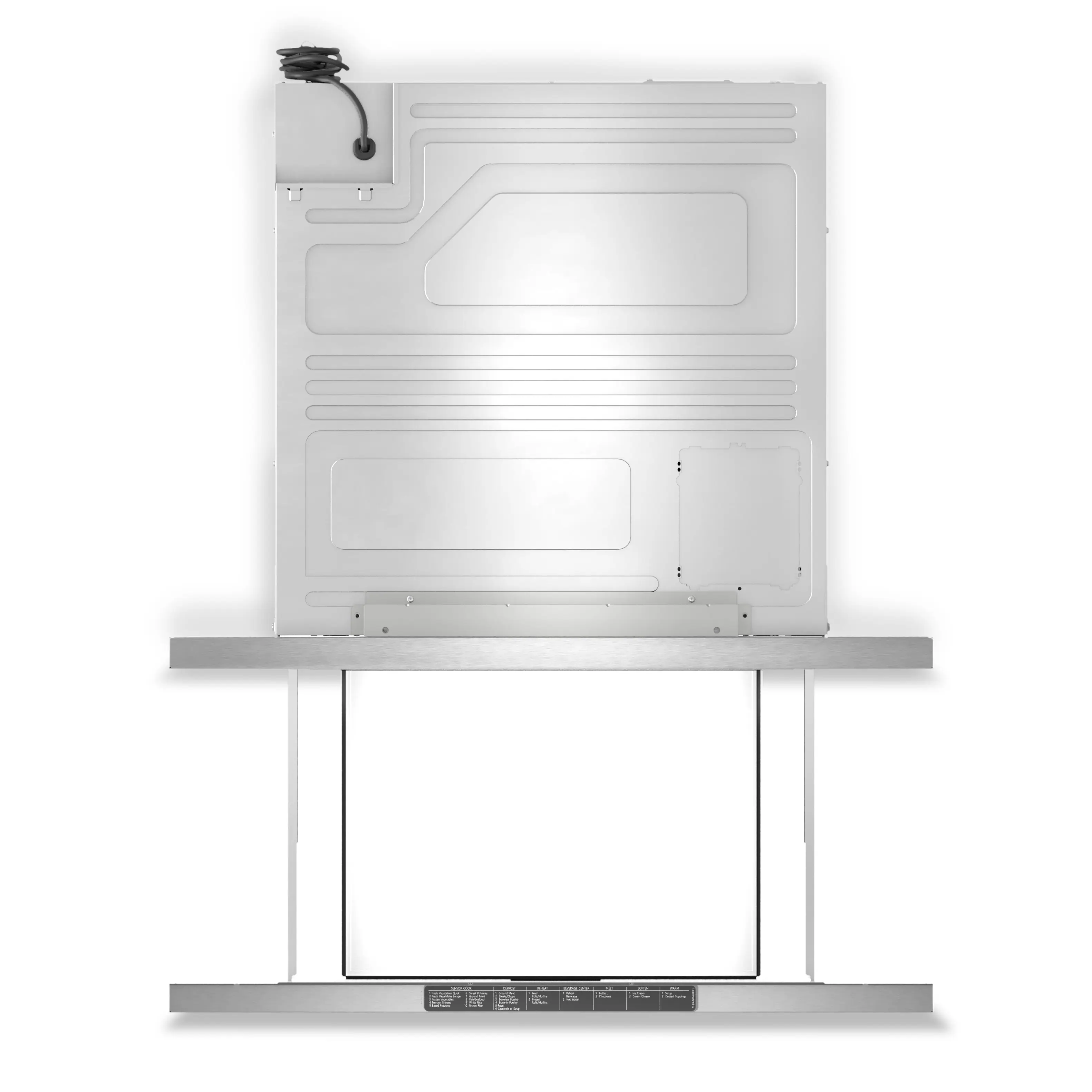 Alt View 13. Thor Kitchen - 1.2 cu.ft. Built-in Microwave Drawer - Stainless steel.