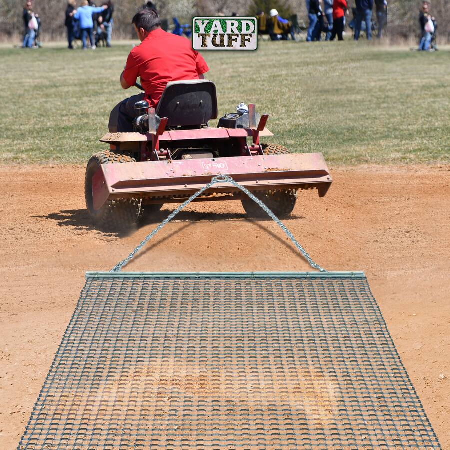 Drag Bashee Yard Tuff YTF 68TBDM ATV/UTV 6' x 8' Zinc Plated Field Surface Leveling ...