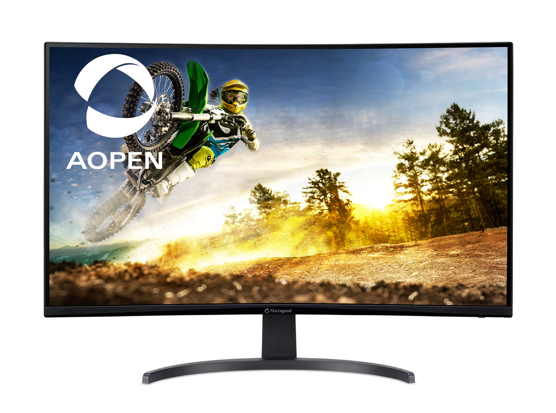 Acer - AOPEN 32HC5QU S3biipx 31.5" WQHD Curved Gaming Monitor | 2560 x1440 | 180Hz | 1ms
