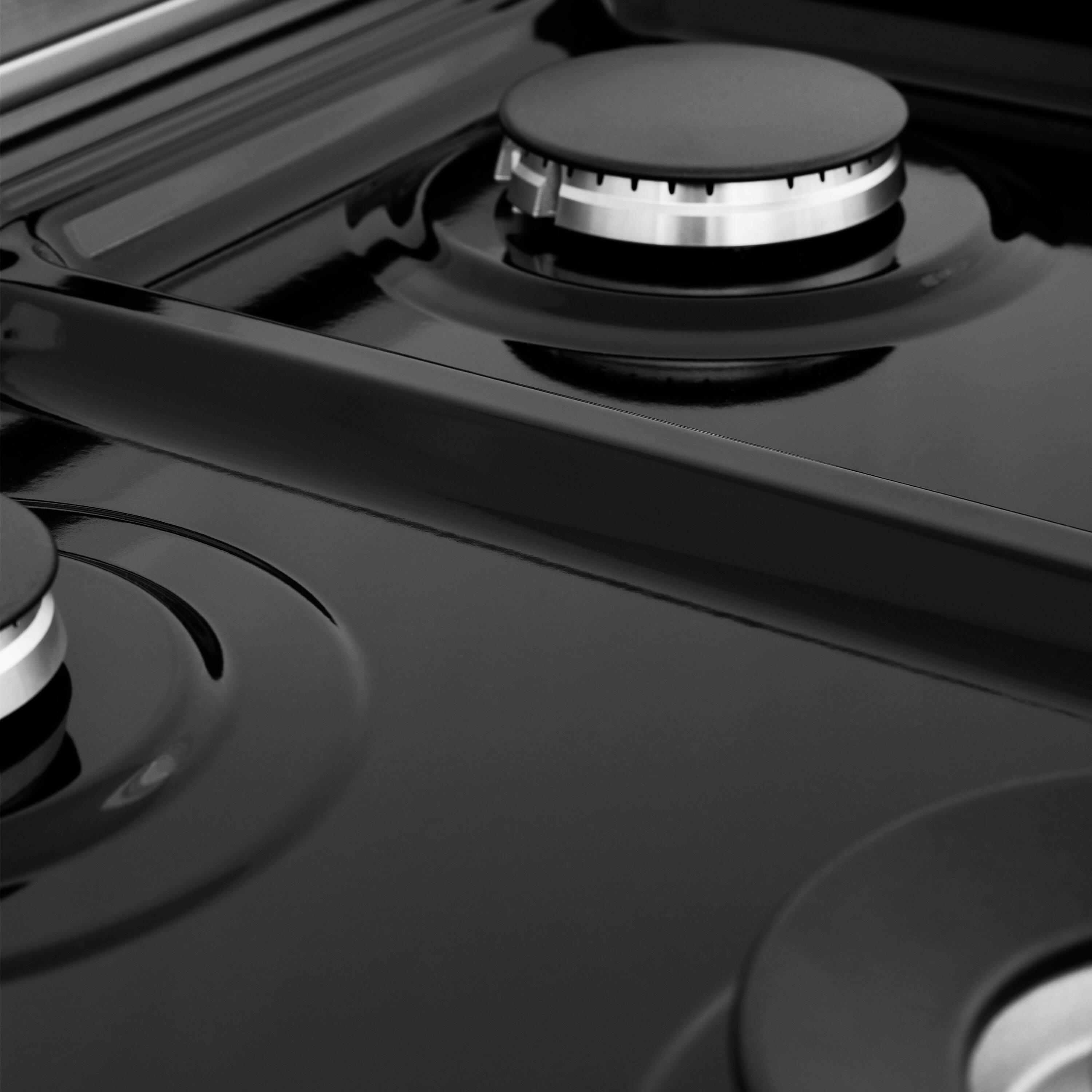 Alt View 8. ZLINE - ZLINE 48 in. Legacy Gas Rangetop with 7 Burners and Porcelain Cooktop in Satin Stainless Steel (RTS-48) - Satin Stainless Steel.