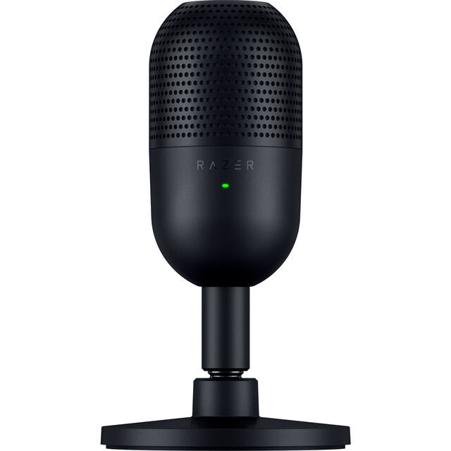Razer - Seiren V3 Mini Wired Ultra-compact Condenser USB Microphone - Black