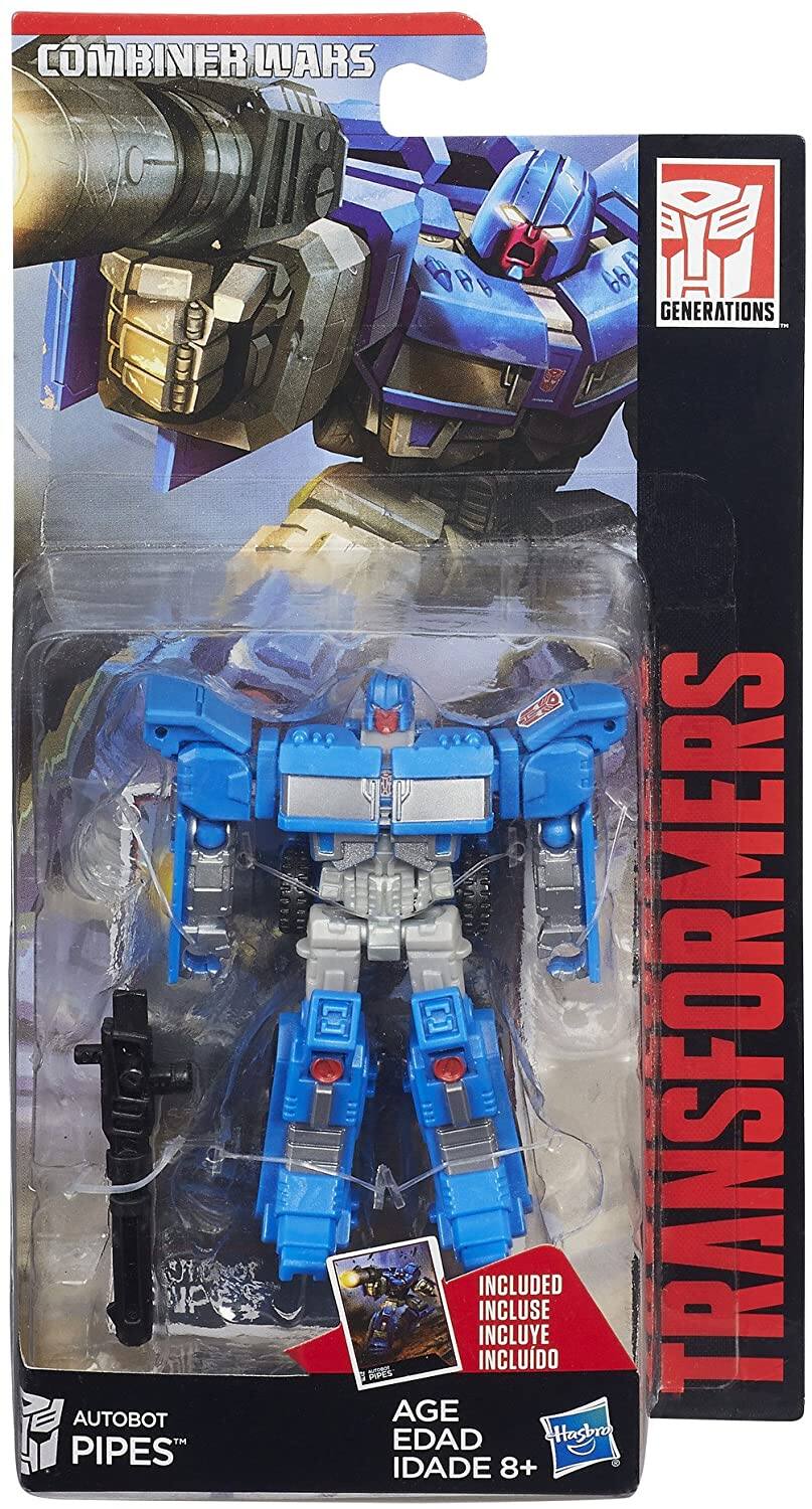 COMBINER WARS  
AUTOBOT PIPES  
GENERATIONS  
TRANSFORMERS  
INCLUDED  
INCLUIDO  
INCLUSE  
INCLUIDO  
AGE EDAD IDADE 8+  
Hasbro