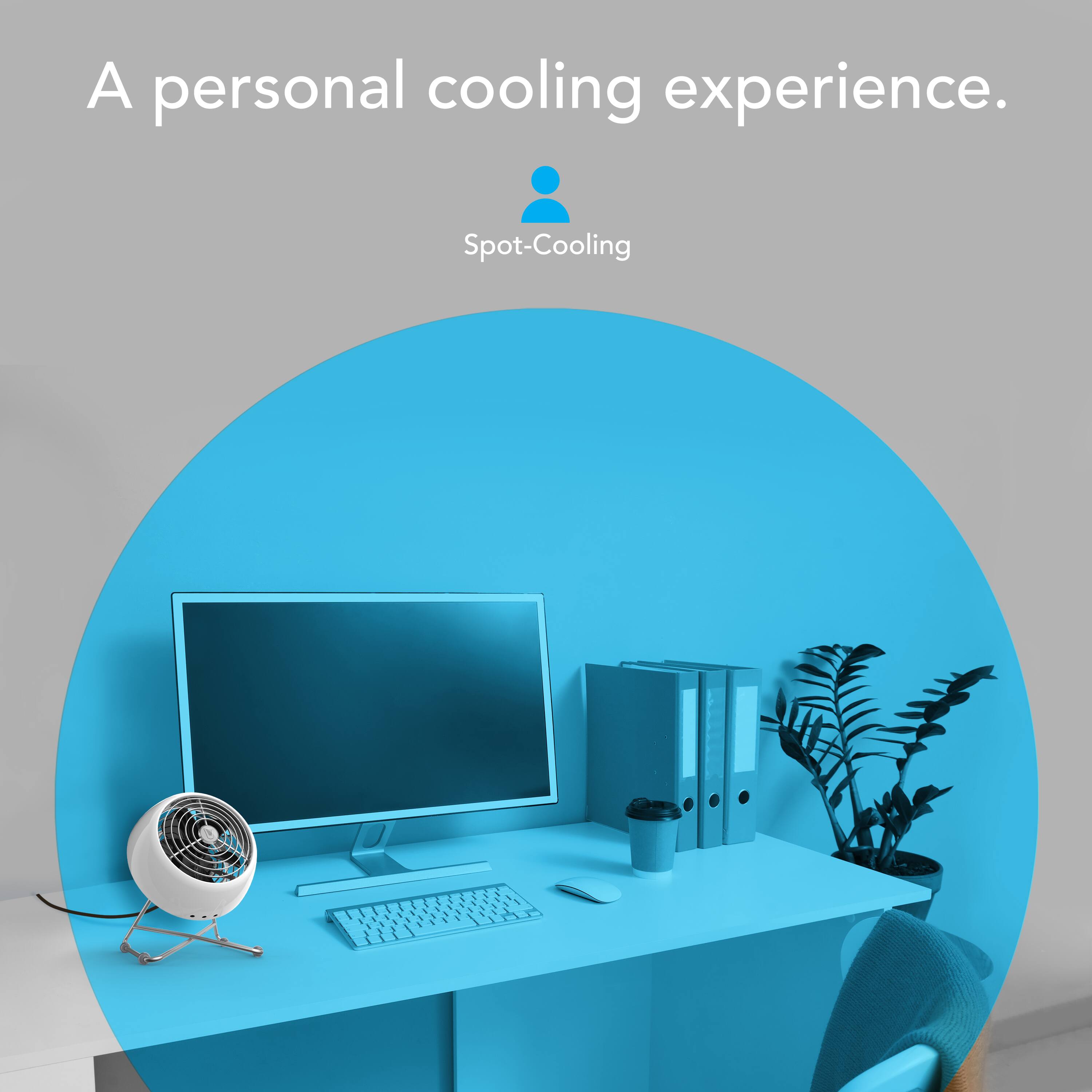 A personal cooling experience. Spot-Cooling.