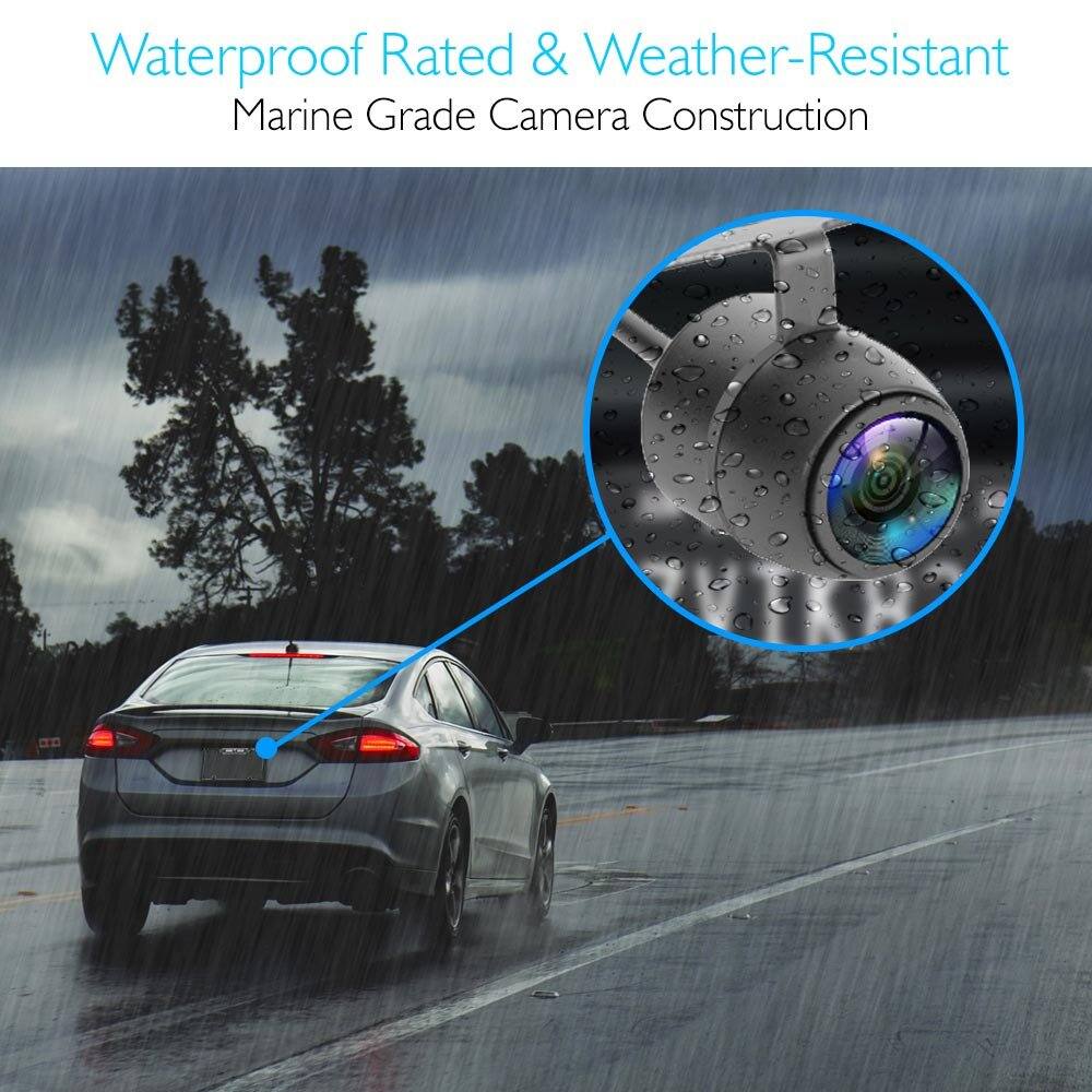 Waterproof Rated & Weather-Resistant  
Marine Grade Camera Construction