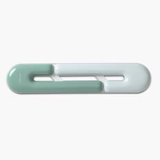 Front. Kensington - DUO Gel Keyboard Wrist Rest with Loop Design, Ergonomic Comfort Support - Green.
