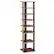 Alt View 21. Costway - 7-Tier Shoe Rack Free Standing Shelf Storage Tower Rustic Brown - Rustic Brown.