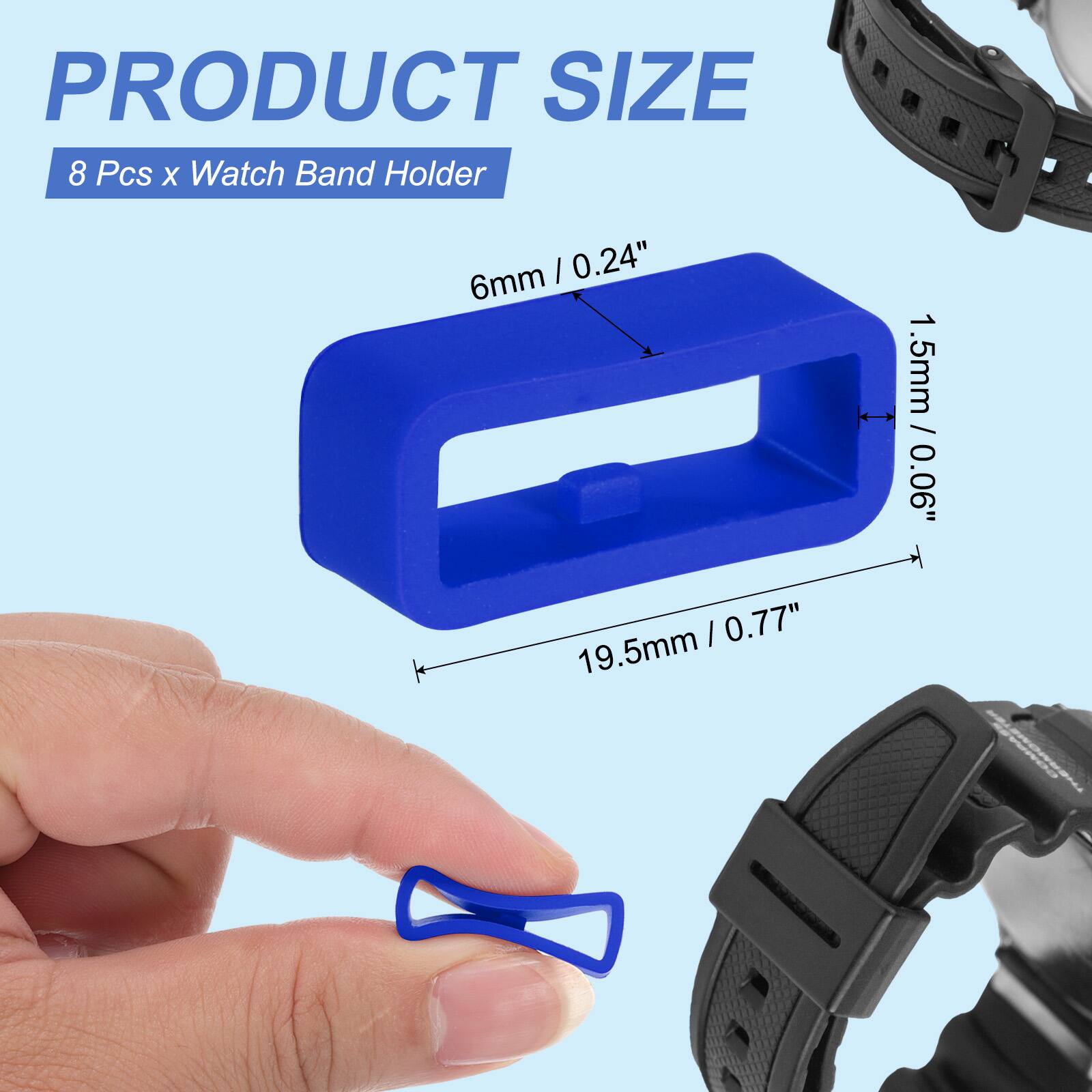 PRODUCT SIZE  
8 Pcs x Watch Band Holder  
6mm / 0.24"  
1.5mm / 0.06"  
19.5mm / 0.77"