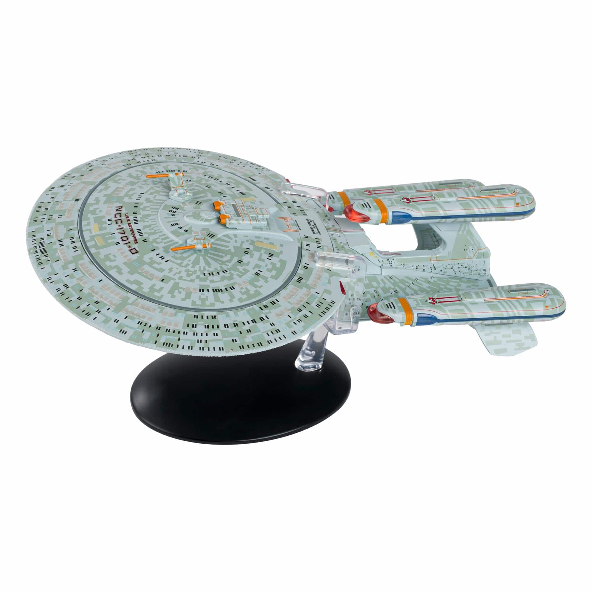 Eaglemoss - Star Trek Starship Replica | USS Enterprise NCC-1701-D Dreadnought - Gray price history on PriceWatchPro