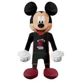Northwest - Miami Heat Mickey Mouse Cloud Pal Plush - Multicolor
