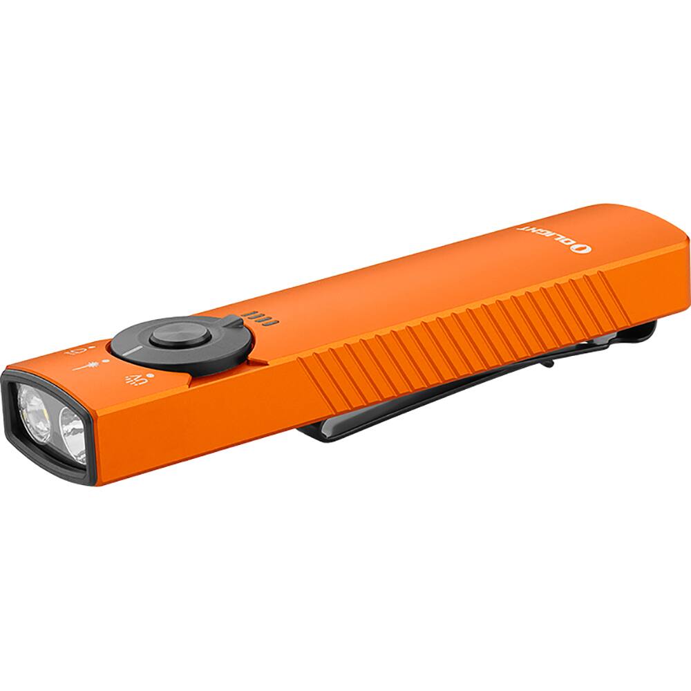Alt View 2. OLIGHT - Arkfeld Pro 1,300 Lumens Flat 3-in-1 EDC Flashlight ARKFELD PRO - Orange.