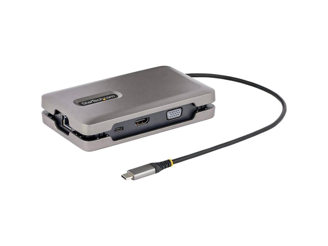 Alt View 5. Startech - StarTech USB-C Multiport Adapter Dual Monitor Docking Station DKM31C3HVCPD.