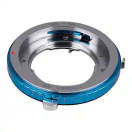 Fotodiox - Pro Lens Adapter - Compatible with Deckel Bayonet (DKL) Mount Lenses to fit Nikon F Mount Cameras