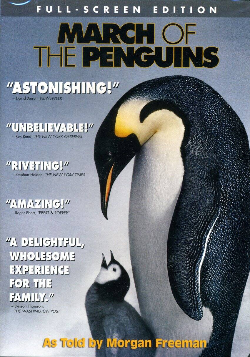 Front. March of the Penguins (Full Screen Edition) - DVD.